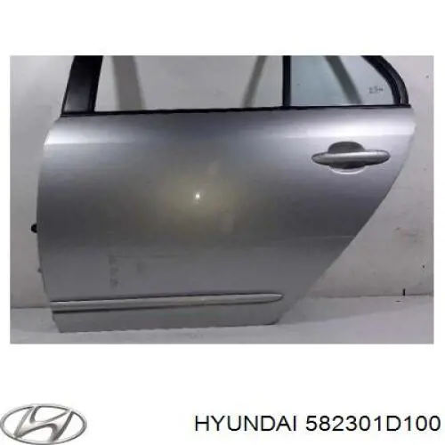 582301D100 Hyundai/Kia pinza de freno trasero derecho