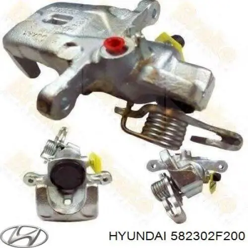 582302F200 Hyundai/Kia pinza de freno trasero derecho