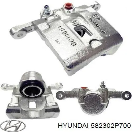 Comprar 582302P700 Hyundai/Kia Pinza de freno trasera derecha
