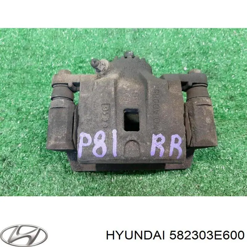 Pinza de freno trasera derecha Hyundai/Kia 582303E600