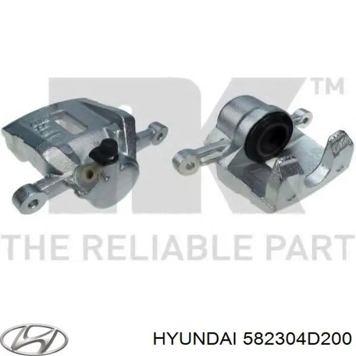 582304D200 Hyundai/Kia Pinza de freno trasera derecha