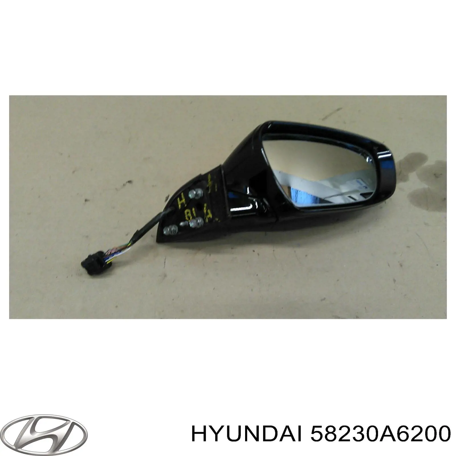 58230A6200 Hyundai/Kia pinza de freno trasero derecho