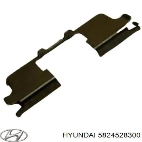 5824528300 Hyundai/Kia conjunto de muelles almohadilla discos traseros