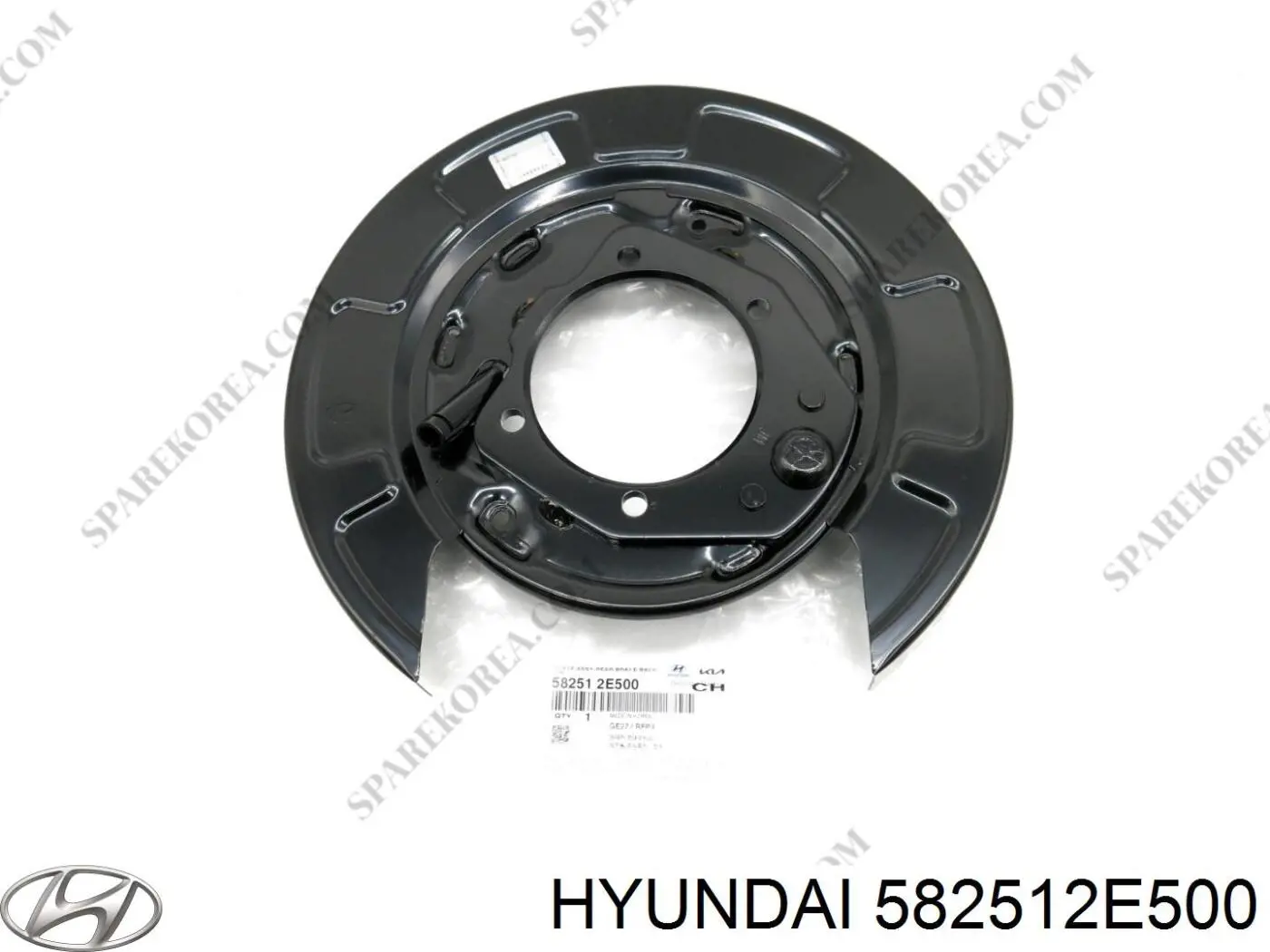 Disco de soporte del tambor de freno trasero izquierdo Hyundai/Kia 582512E500 precio, desde 81,27 EUR