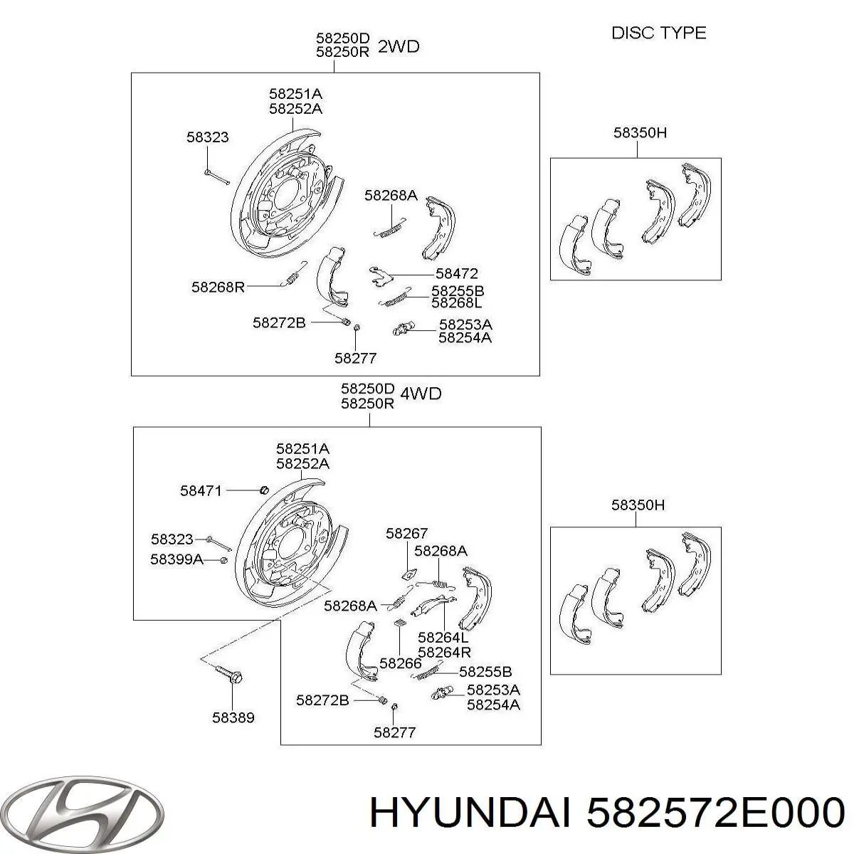 Kit De Reparacion Mecanismo Suministros (Autoalimentacion) para Hyundai Tucson (JM)