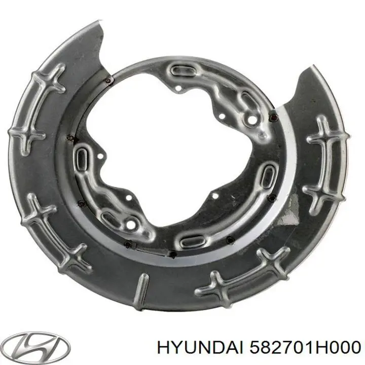 Protector de disco de freno trasero derecho Hyundai/Kia 582701H000 precio, desde 34,69 EUR