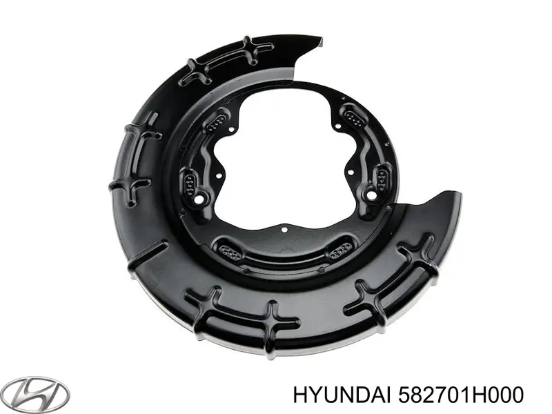 Protector de disco de freno trasero derecho 582701H000 Hyundai/Kia