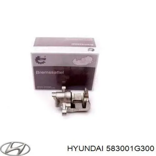 583001G300 Hyundai/Kia pinza de freno trasera izquierda