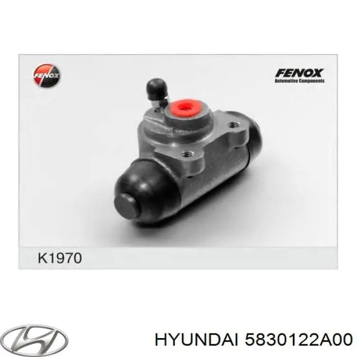 Kit de reparación, cilindro de freno trasero para Hyundai Accent 