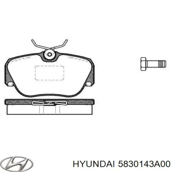 Kit de reparación, cilindro de freno trasero para Hyundai H100 (P)