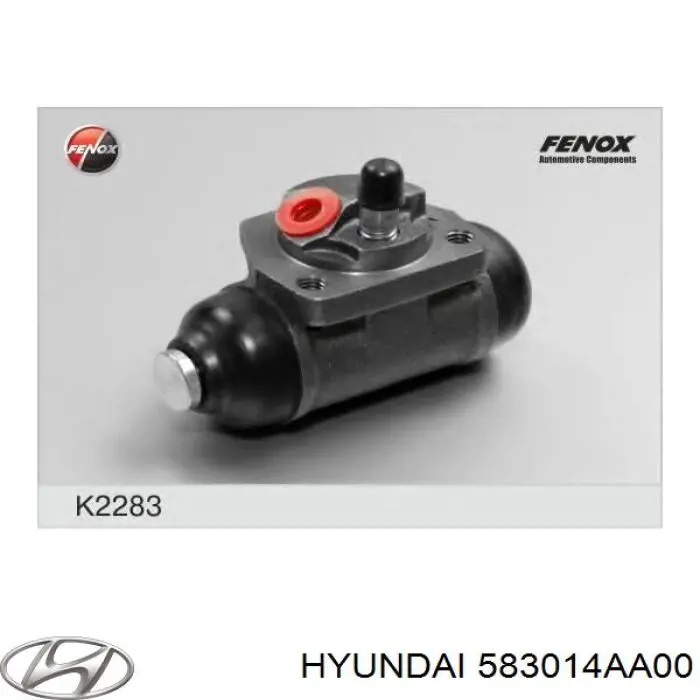 583014AA00 Hyundai/Kia juego de reparación, cilindro de freno trasero