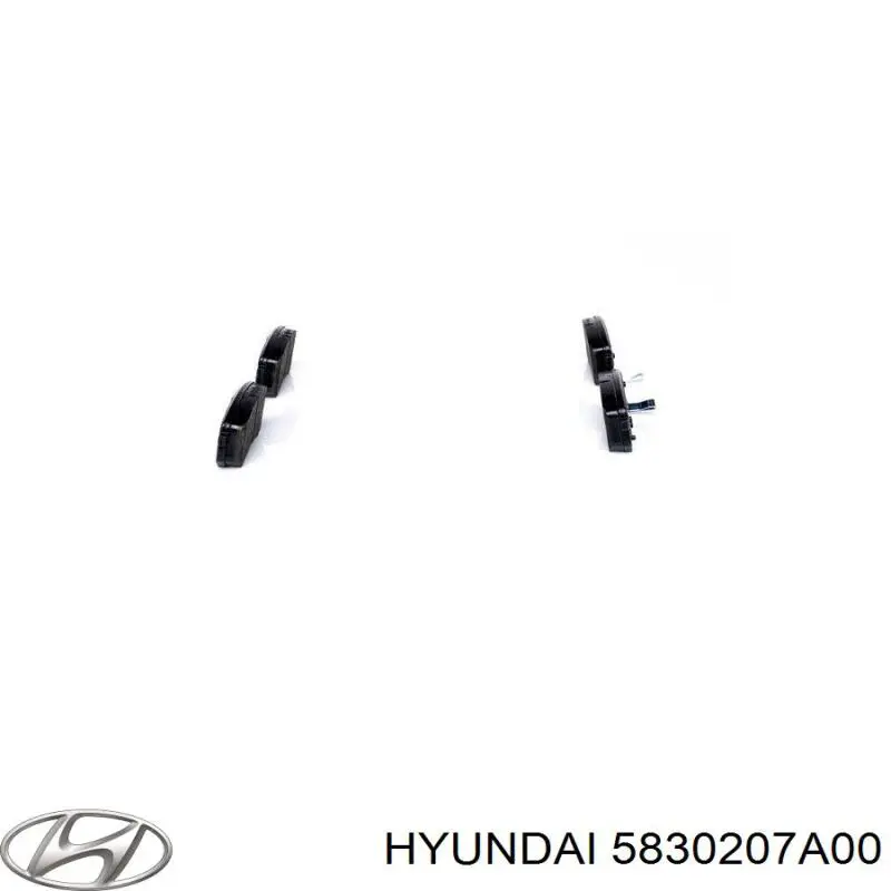 Pastillas traseras Hyundai/Kia 5830207A00