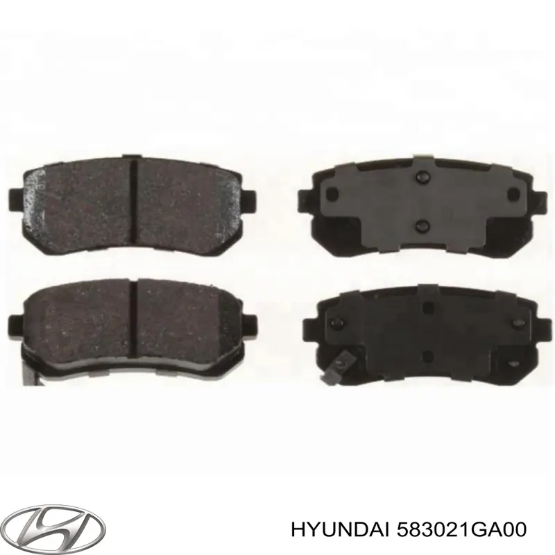 Comprar 583021GA00 Hyundai/Kia Pastillas de freno traseras