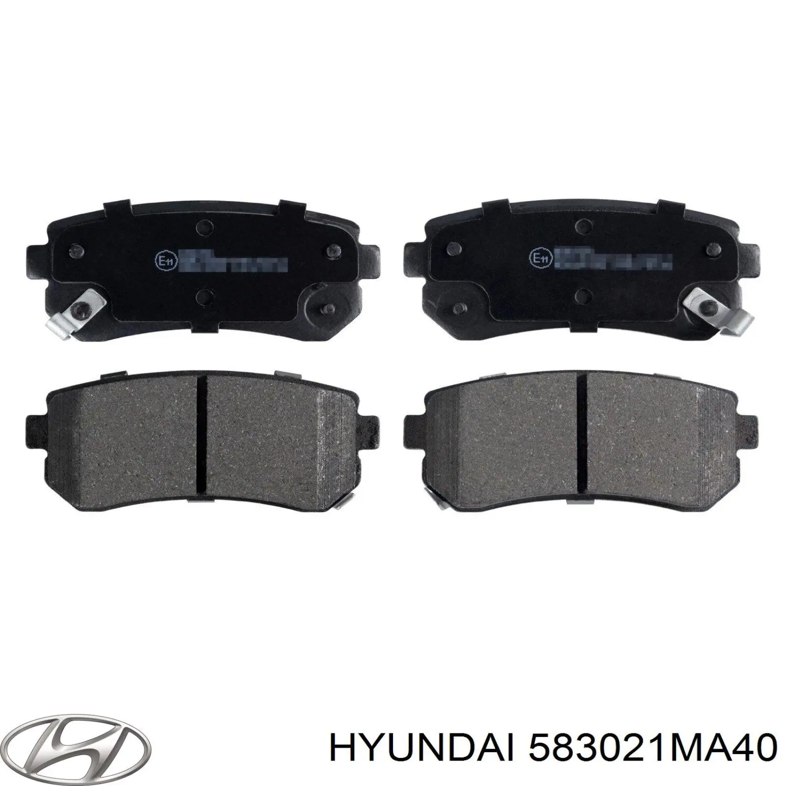 Comprar 583021MA40 Hyundai/Kia Pastillas de freno traseras