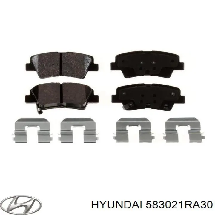 Comprar 583021RA30 Hyundai/Kia Pastillas de freno traseras