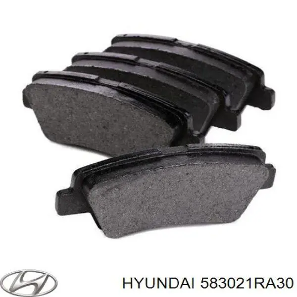 583021RA30 Hyundai/Kia pastillas de freno traseras