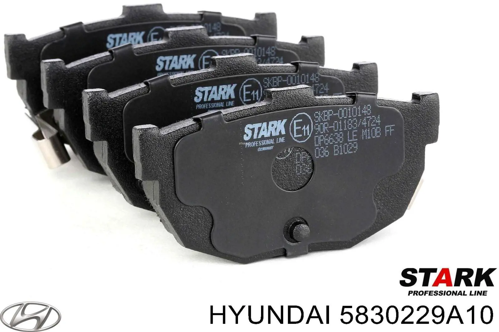 Comprar 5830229A10 Hyundai/Kia Pastillas de freno traseras