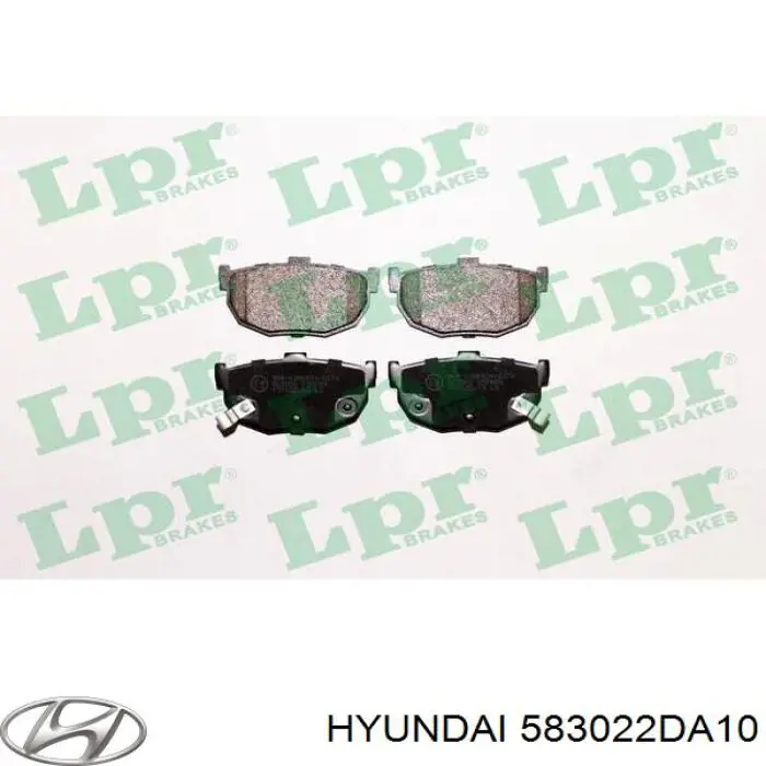 Pastillas traseras de freno Hyundai/Kia 583022DA10 precio, desde 15,82 EUR