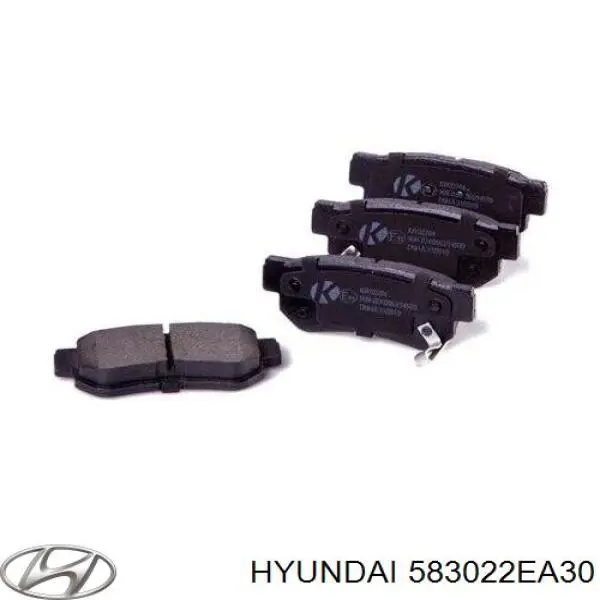 Comprar 583022EA30 Hyundai/Kia Pastillas de freno traseras