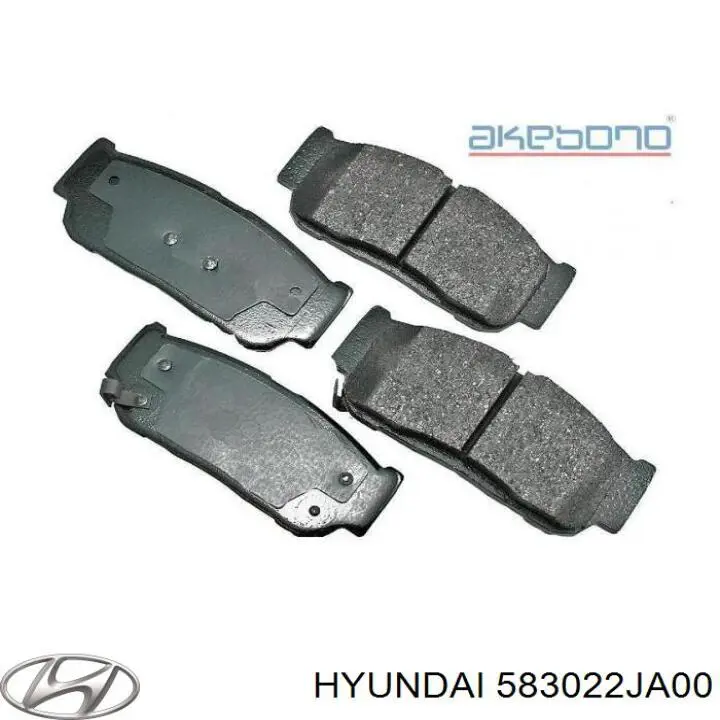 Pastillas traseras de freno Hyundai/Kia 583022JA00 precio, desde 20,25 EUR