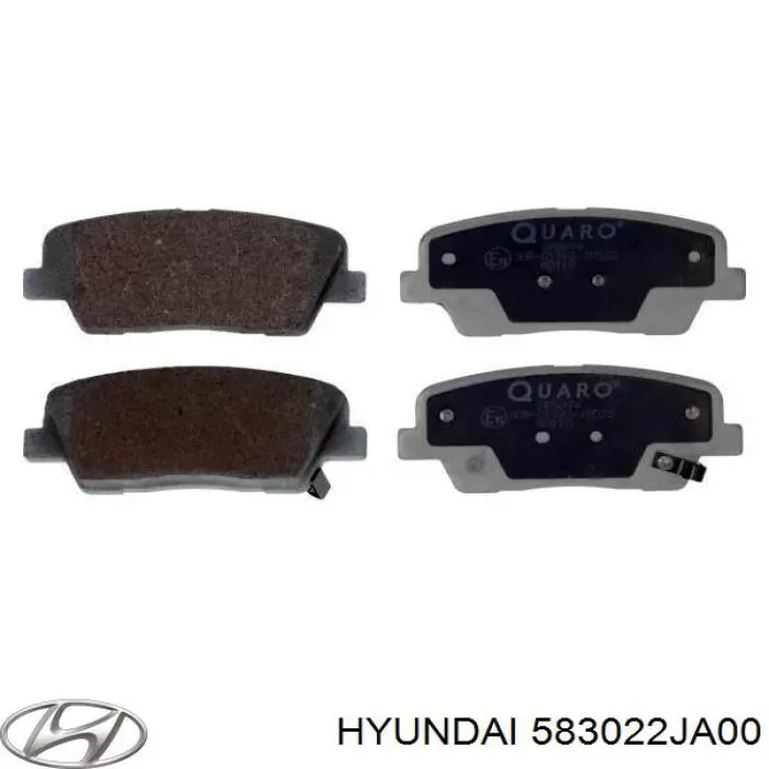 Comprar 583022JA00 Hyundai/Kia Pastillas de freno traseras