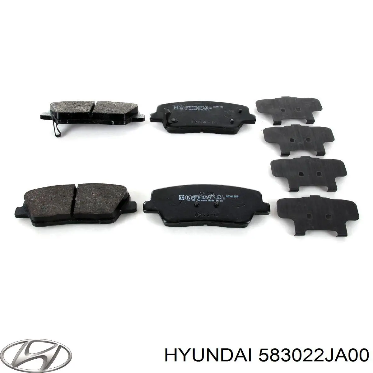 Pastillas de freno traseras 583022JA00 Hyundai/Kia
