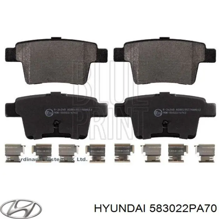 Pastillas traseras de freno Hyundai/Kia 583022PA70 precio, desde 24,69 EUR