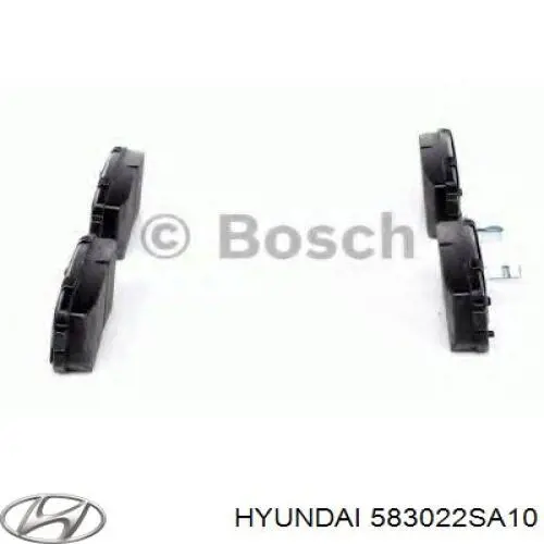 Pastillas traseras de freno Hyundai/Kia 583022SA10 precio, desde 18,95 EUR