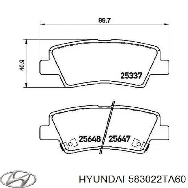 Pastillas traseras de freno Hyundai/Kia 583022TA60 precio, desde 34,50 EUR