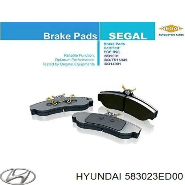 Pastillas traseras de freno Hyundai/Kia 583023ED00 precio, desde 22,07 EUR