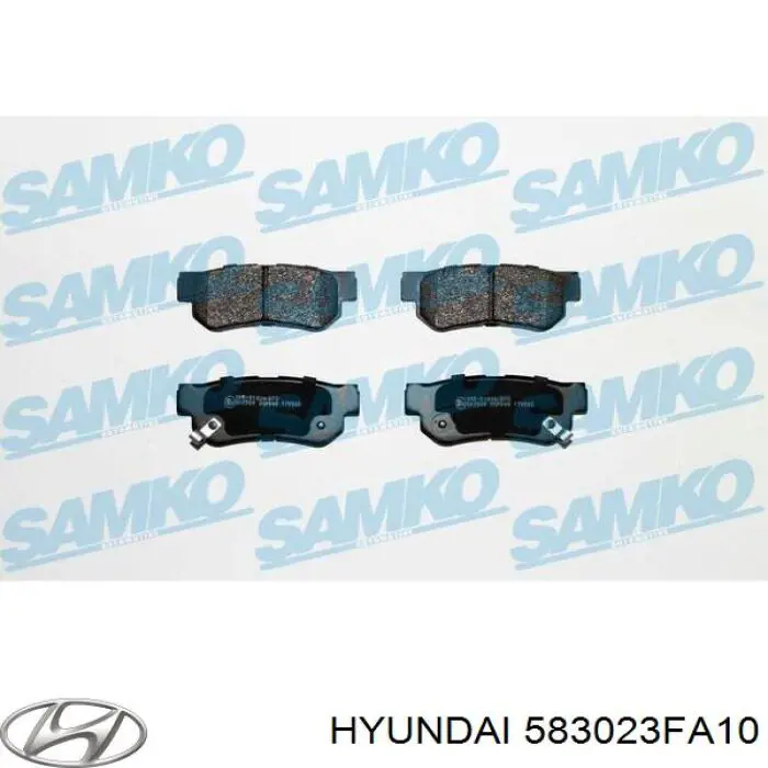 Pastillas traseras de freno Hyundai/Kia 583023FA10 precio, desde 19,62 EUR