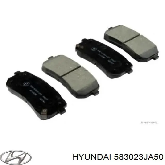 583023JA50 Hyundai/Kia pastillas de freno traseras