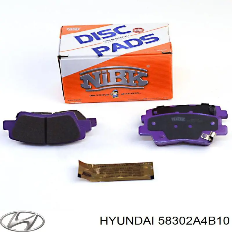 Comprar 58302A4B10 Hyundai/Kia Pastillas de freno traseras
