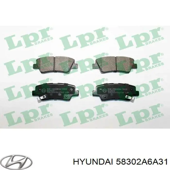 Pastillas traseras de freno Hyundai/Kia 58302A6A31 precio, desde 22,21 EUR