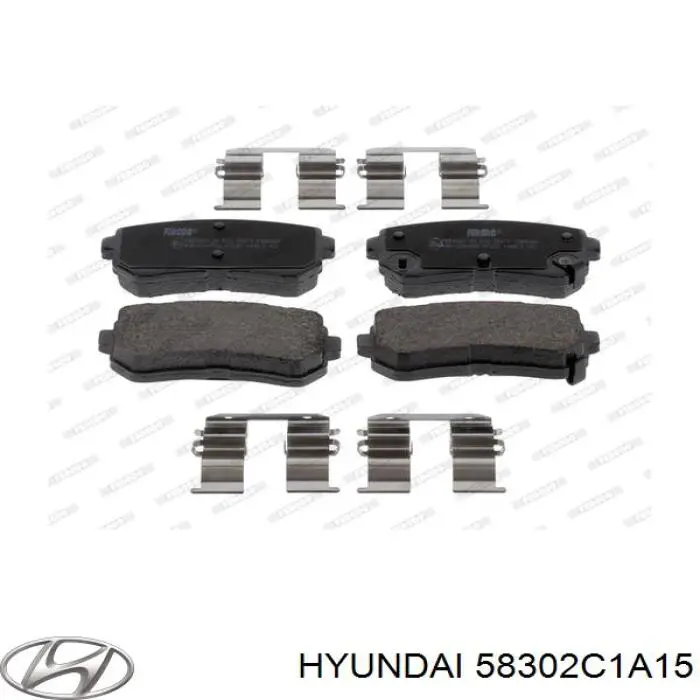 Pastillas traseras de freno Hyundai/Kia 58302C1A15 precio, desde 18,95 EUR