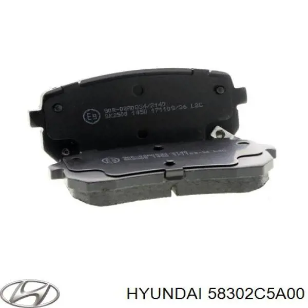 Comprar 58302C5A00 Hyundai/Kia Pastillas de freno traseras