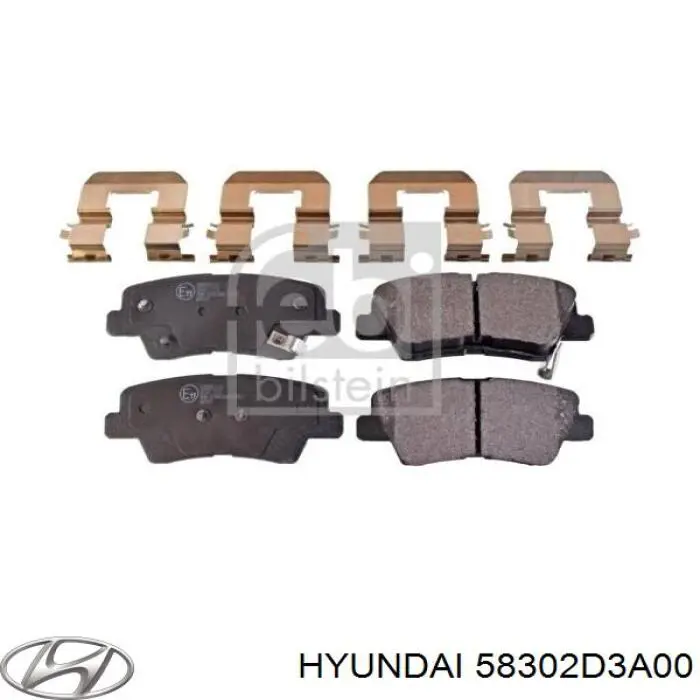 Pastillas traseras de freno Hyundai/Kia 58302D3A00 precio, desde 25,80 EUR