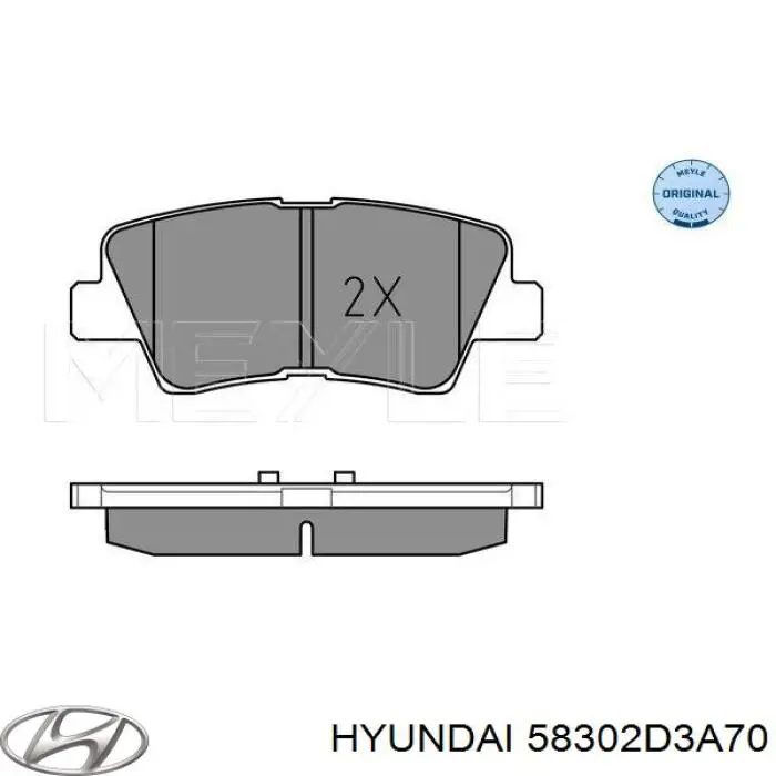 Pastillas traseras de freno Hyundai/Kia 58302D3A70 precio, desde 25,80 EUR