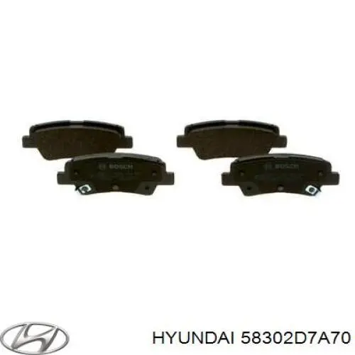 Pastillas traseras de freno Hyundai/Kia 58302D7A70 precio, desde 22,21 EUR