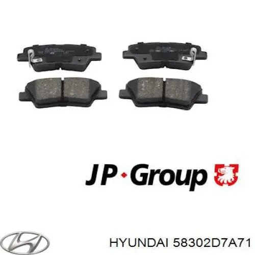 Pastillas traseras de freno Hyundai/Kia 58302D7A71 precio, desde 25,80 EUR