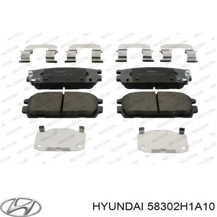 Pastillas traseras de freno Hyundai/Kia 58302H1A10 precio, desde 27,98 EUR