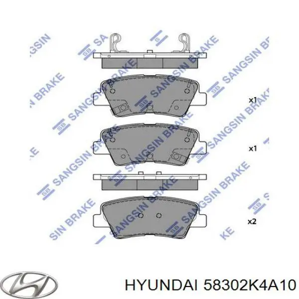 58302K4A10 Hyundai/Kia