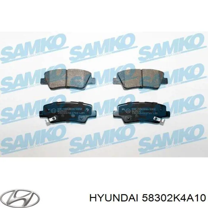Pastillas traseras de freno Hyundai/Kia 58302K4A10 precio, desde 25,05 EUR
