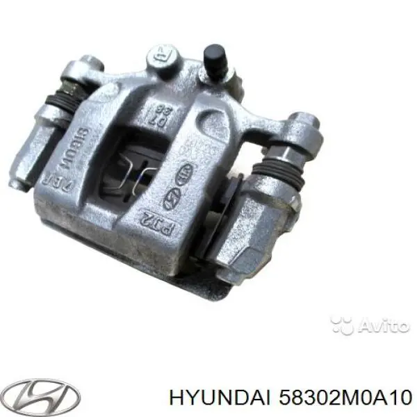 58302M0A10 Hyundai/Kia pastillas de freno traseras