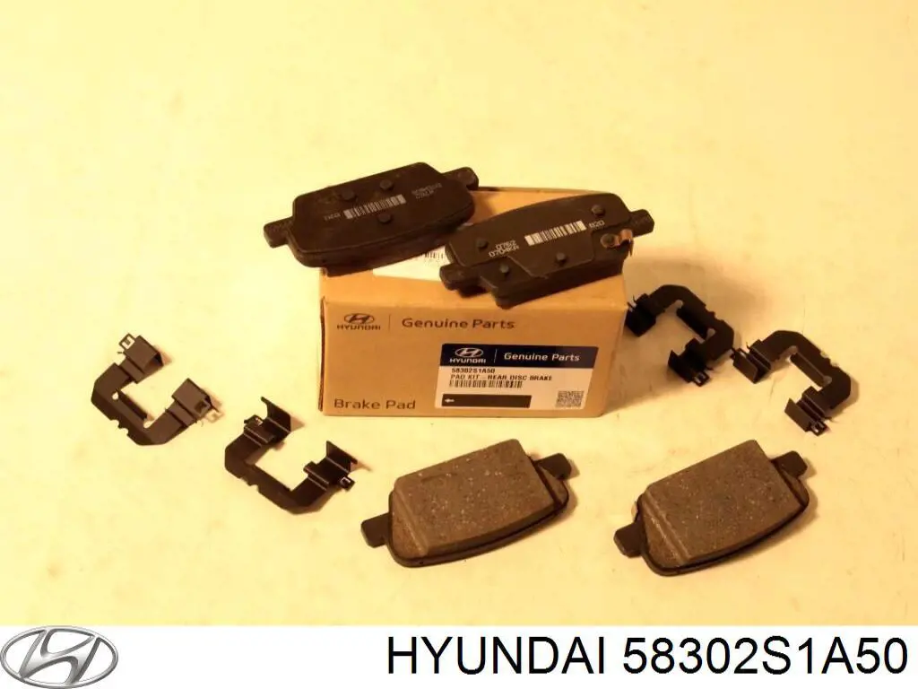 Comprar 58302S1A50 Hyundai/Kia Pastillas de freno traseras