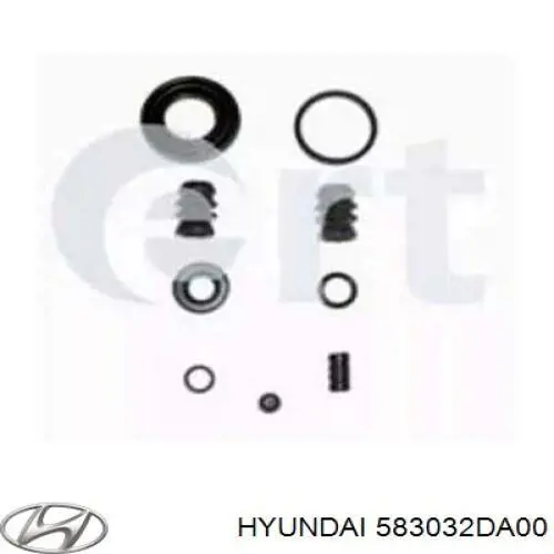 583032DA00 Hyundai/Kia juego de reparación, pinza de freno trasero