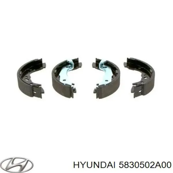 Zapatas de freno de tambor traseras Hyundai/Kia 5830502A00 precio, desde 30,07 EUR