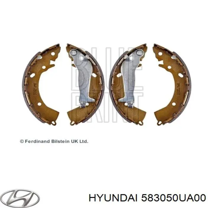 Zapatas de freno 583050UA00 Hyundai/Kia