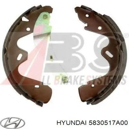 Comprar 5830517A00 Hyundai/Kia Zapatas de freno