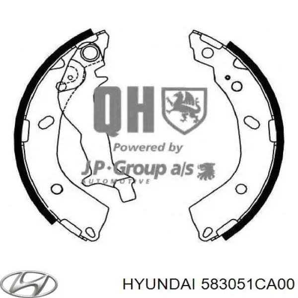 Zapatas de freno de tambor traseras Hyundai/Kia 583051CA00 precio, desde 29,47 EUR